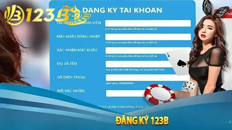 Hướng dẫn đăng ký 123b chỉ bằng 4 bước đơn giản nhất